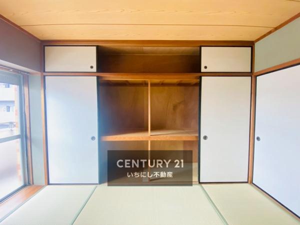 赤坂マンション藤が丘 収納 6帖和室の収納 赤坂マンション藤が丘 収納 6帖和室の収納