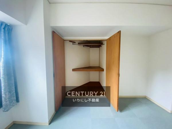 赤坂マンション藤が丘 収納 6帖洋室の収納 赤坂マンション藤が丘 収納 6帖洋室の収納