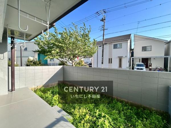 パラシオン一宮　庭　ガーデニングも楽しめる南側お庭スペース