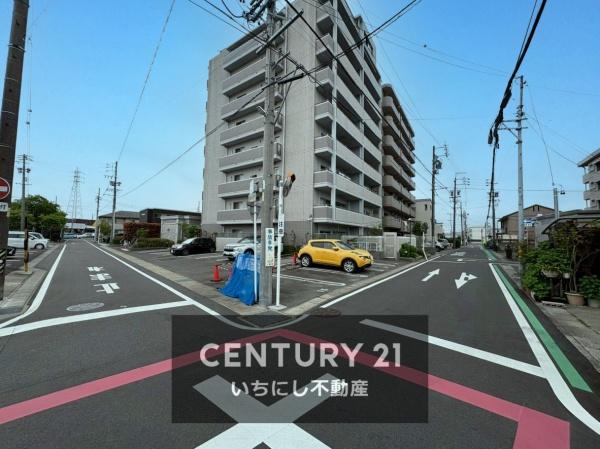 キャッスルハイツ一宮緑　その他現地　前面道路